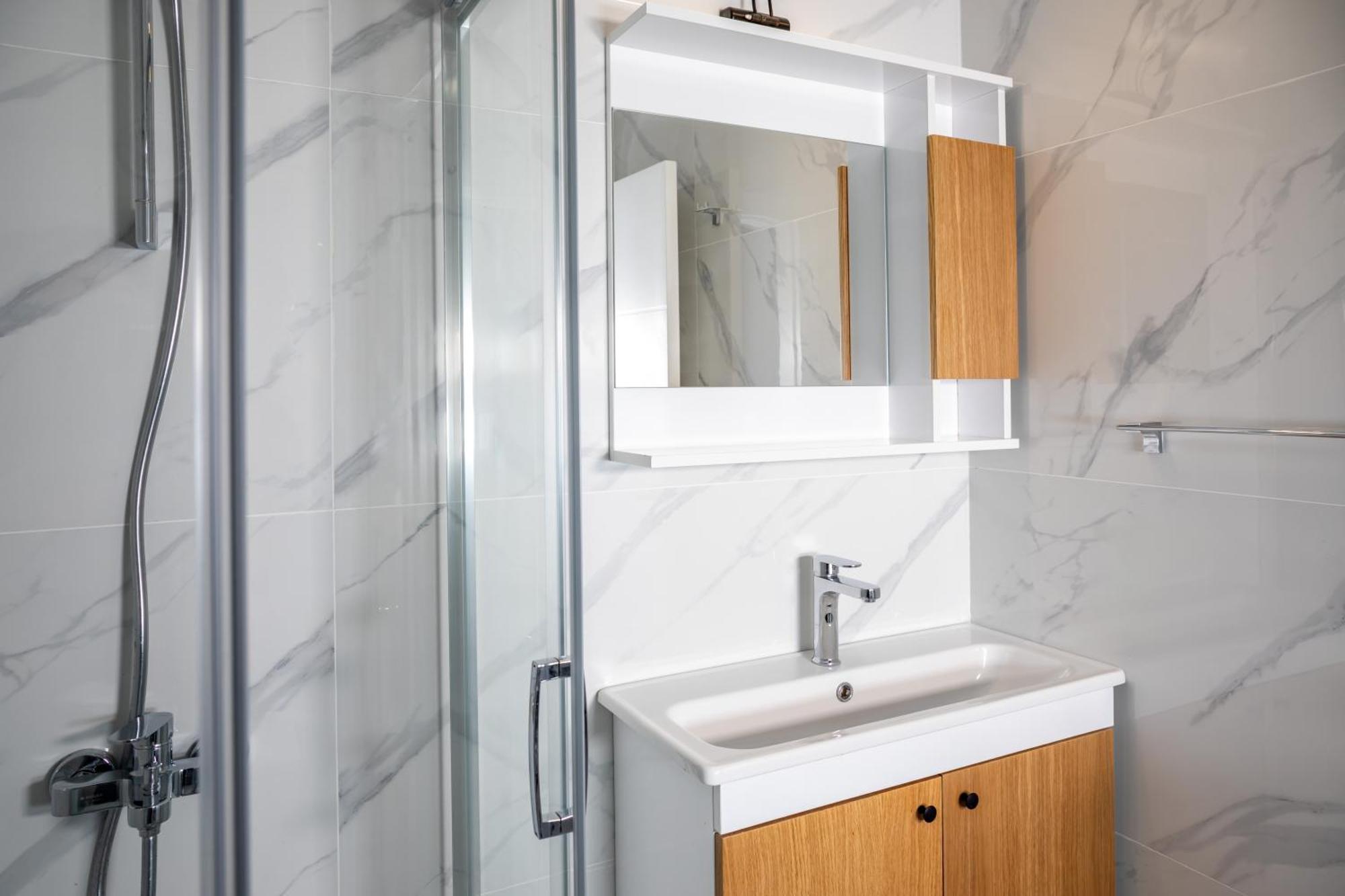 Caesar Blue Seaside Luxury Apartments Gastria Esterno foto