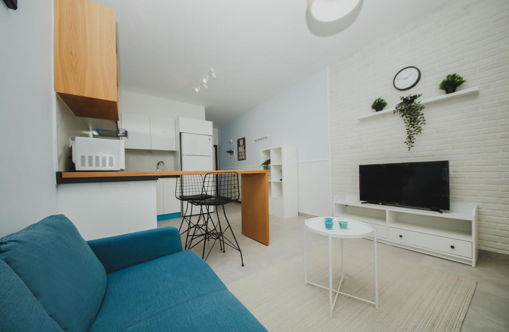 Caesar Blue Seaside Luxury Apartments Gastria Esterno foto