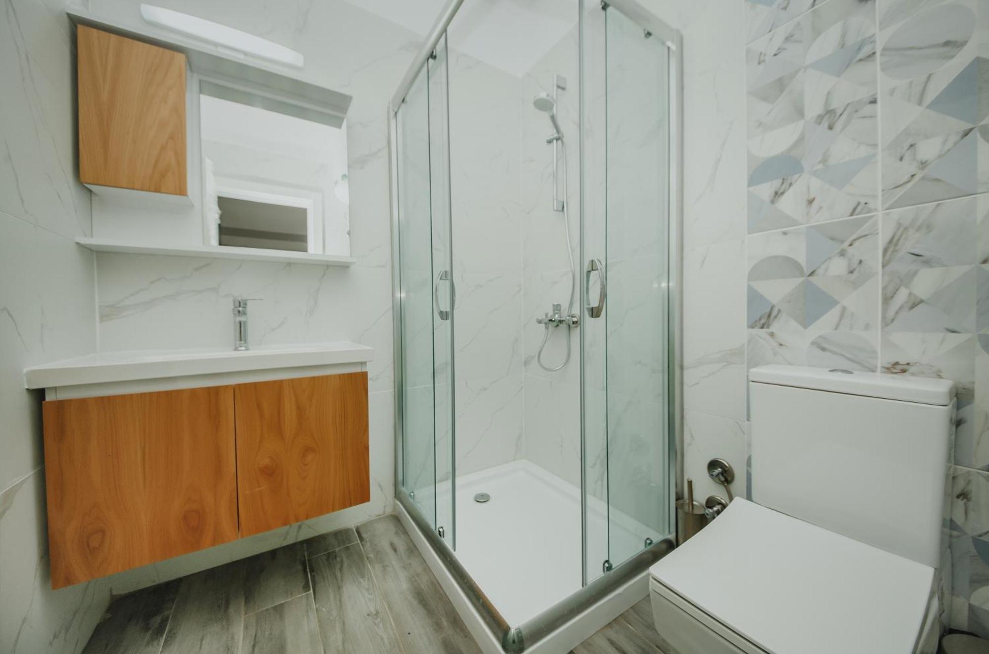 Caesar Blue Seaside Luxury Apartments Gastria Esterno foto