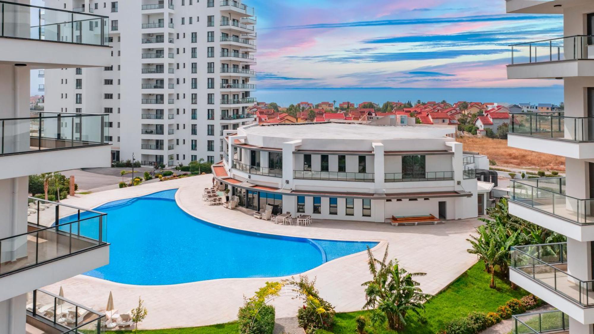 Caesar Blue Seaside Luxury Apartments Gastria Esterno foto