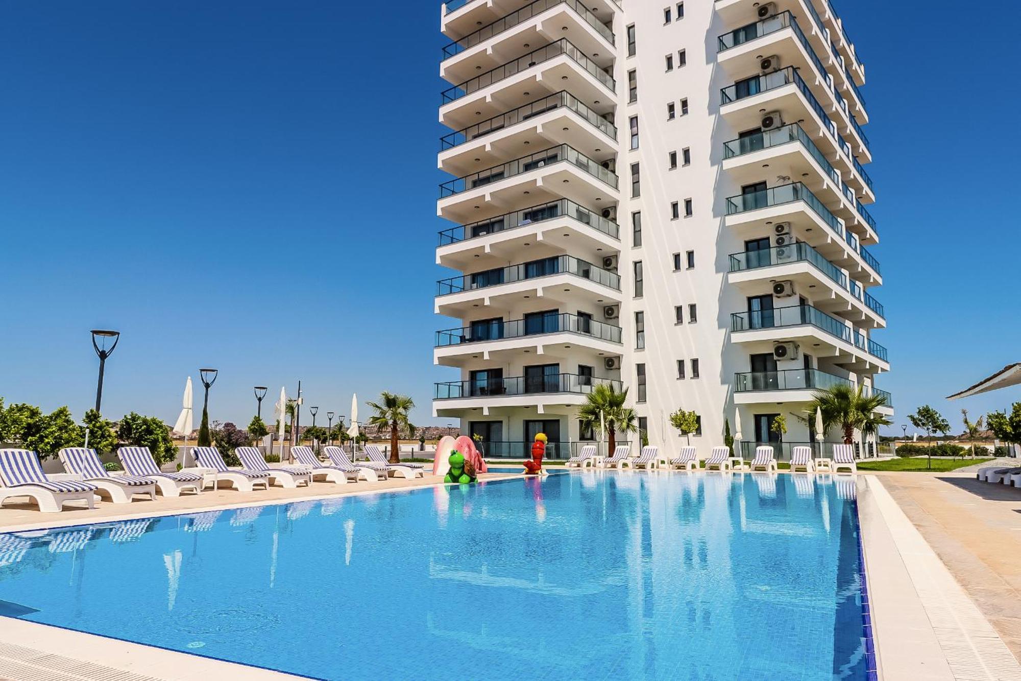 Caesar Blue Seaside Luxury Apartments Gastria Esterno foto