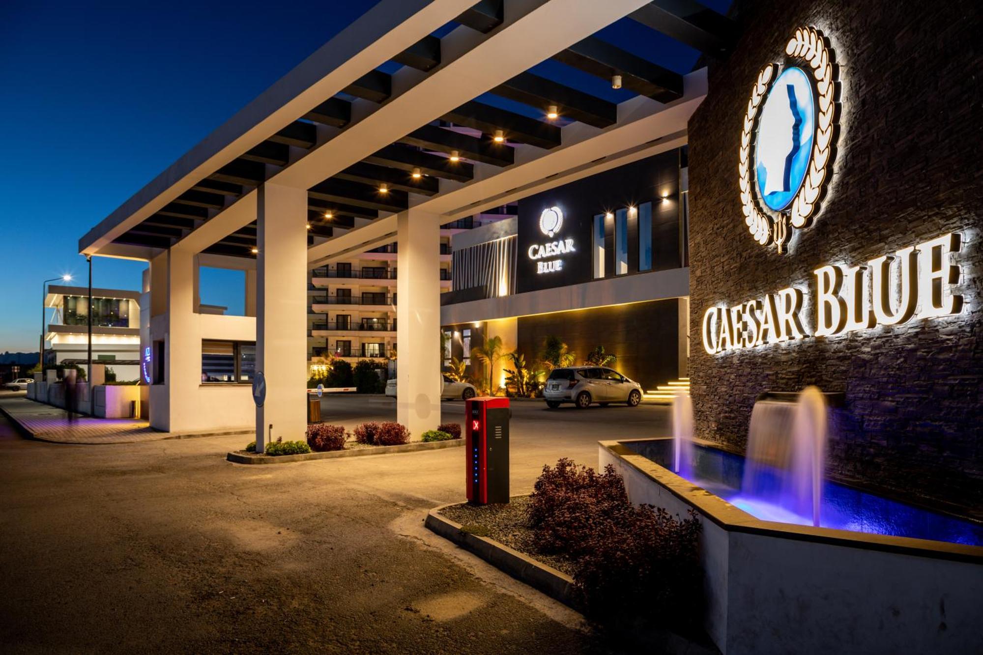 Caesar Blue Seaside Luxury Apartments Gastria Esterno foto